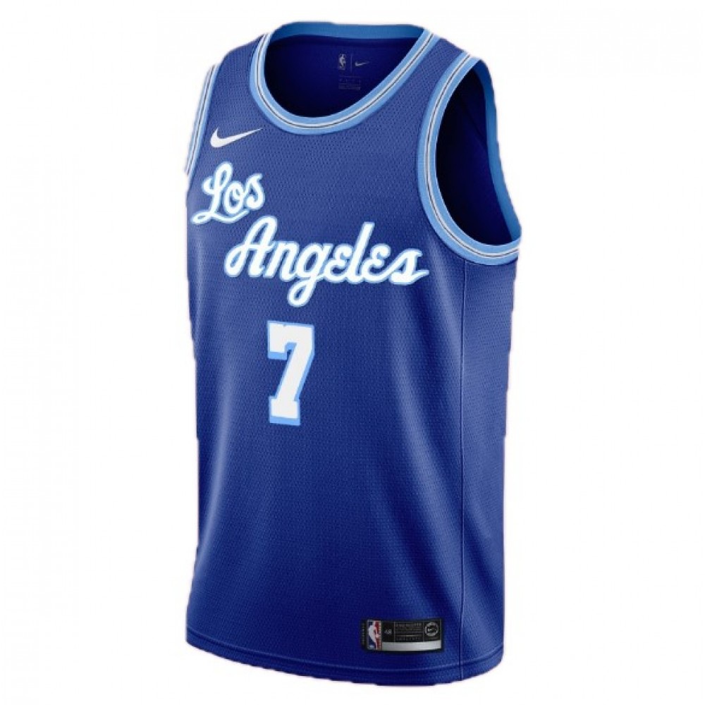 Men's Los Angeles Lakers Carmelo Anthony #7 Blue Swingman NBA Jersey - Classic Edition-Pro Kit Vault | Brand New 26/27 Sports Jerseys